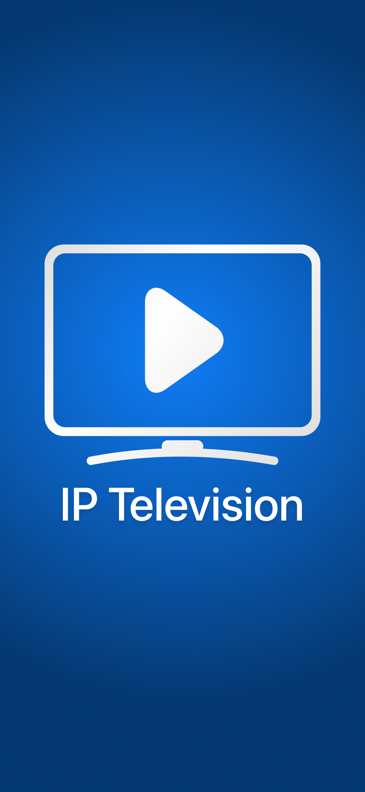 IP Television Splash Screen